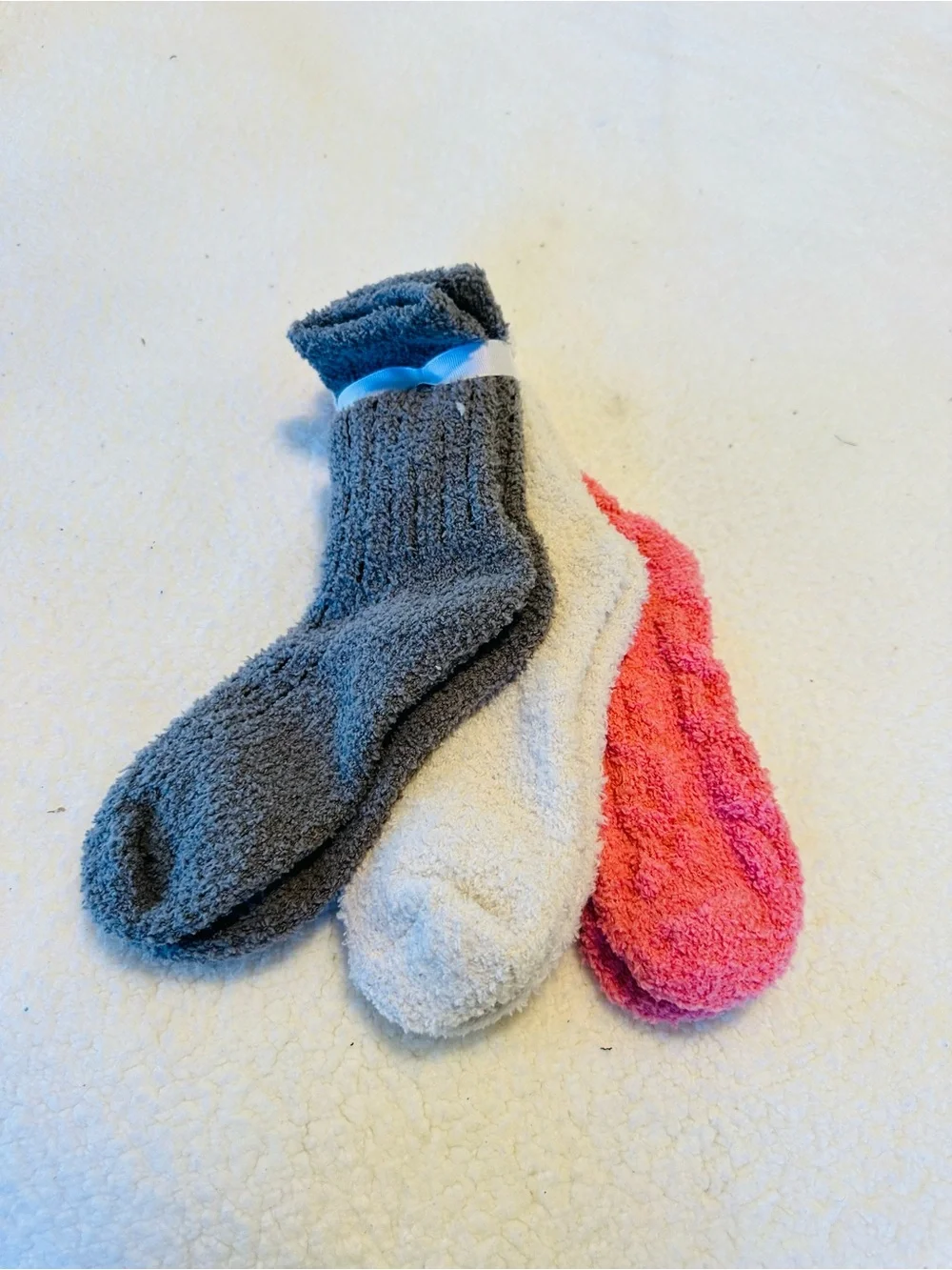 Plush Anne Klein Slipper Socks
